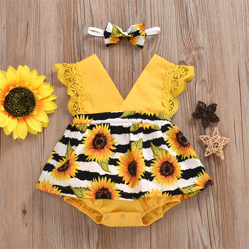 Summer Flower Jumpsuit