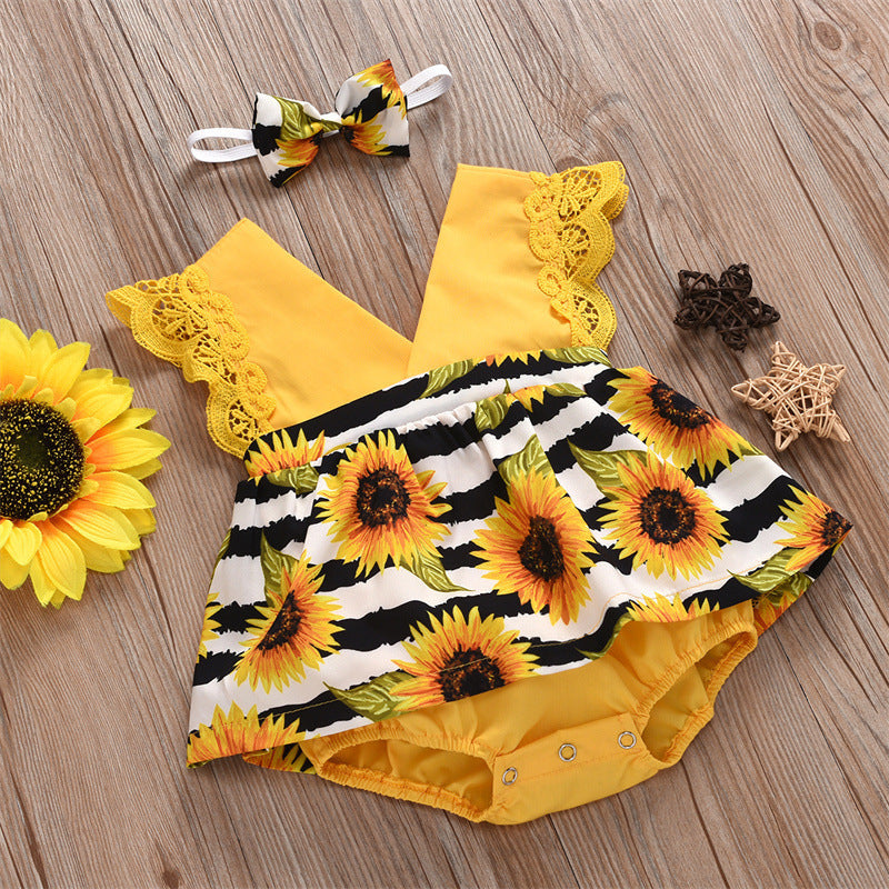 Summer Flower Jumpsuit
