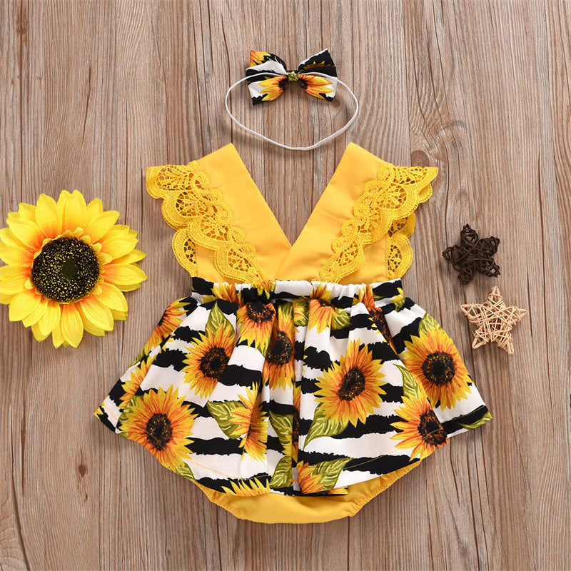 Summer Flower Jumpsuit
