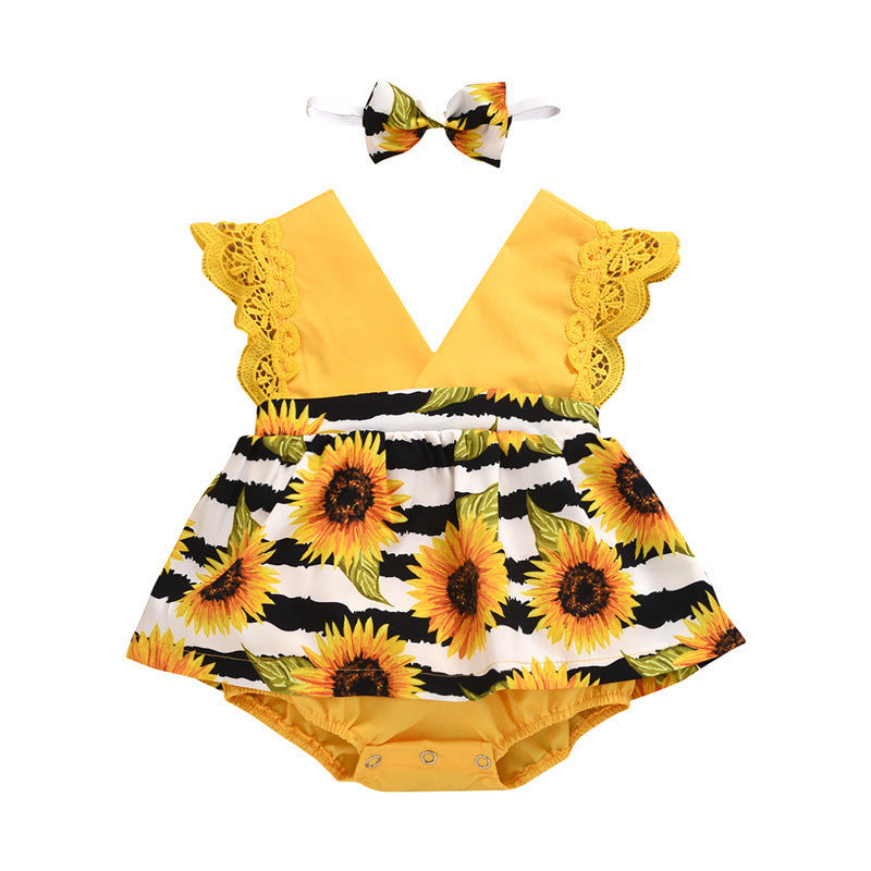 Summer Flower Jumpsuit