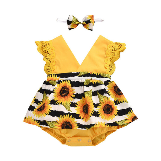 Summer Flower Jumpsuit