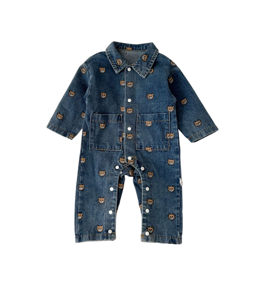 Jeans Bear Jumpsuit